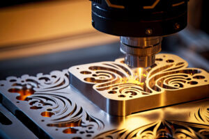 Metallteile erden mit Laser Cut-Technologie bearbeitet